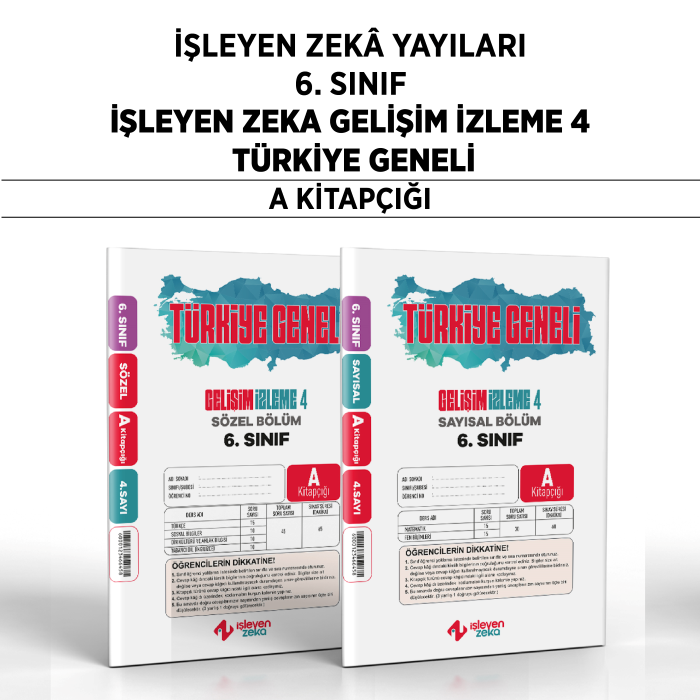 İŞLEYEN 06.SINIF (GİS4) T.GENELİ SY/SZ 4-A -25-26